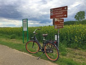 Rosenradfahrweg Lottum. Foto Sybylle Kroon