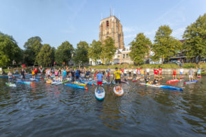 Start Sup-Elfstädtetour Leeuwarden - Friesland. Foto Mayola Dijksman