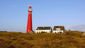 Rote Leuchtturm Schiermonnikoog. Foto PixaBay